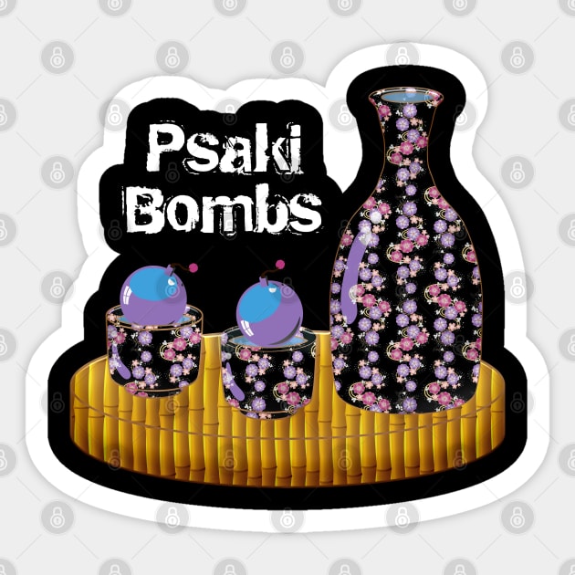 Psaki Bombs honoring Jen Psaki Press Secretary Sticker by Gear 4 U